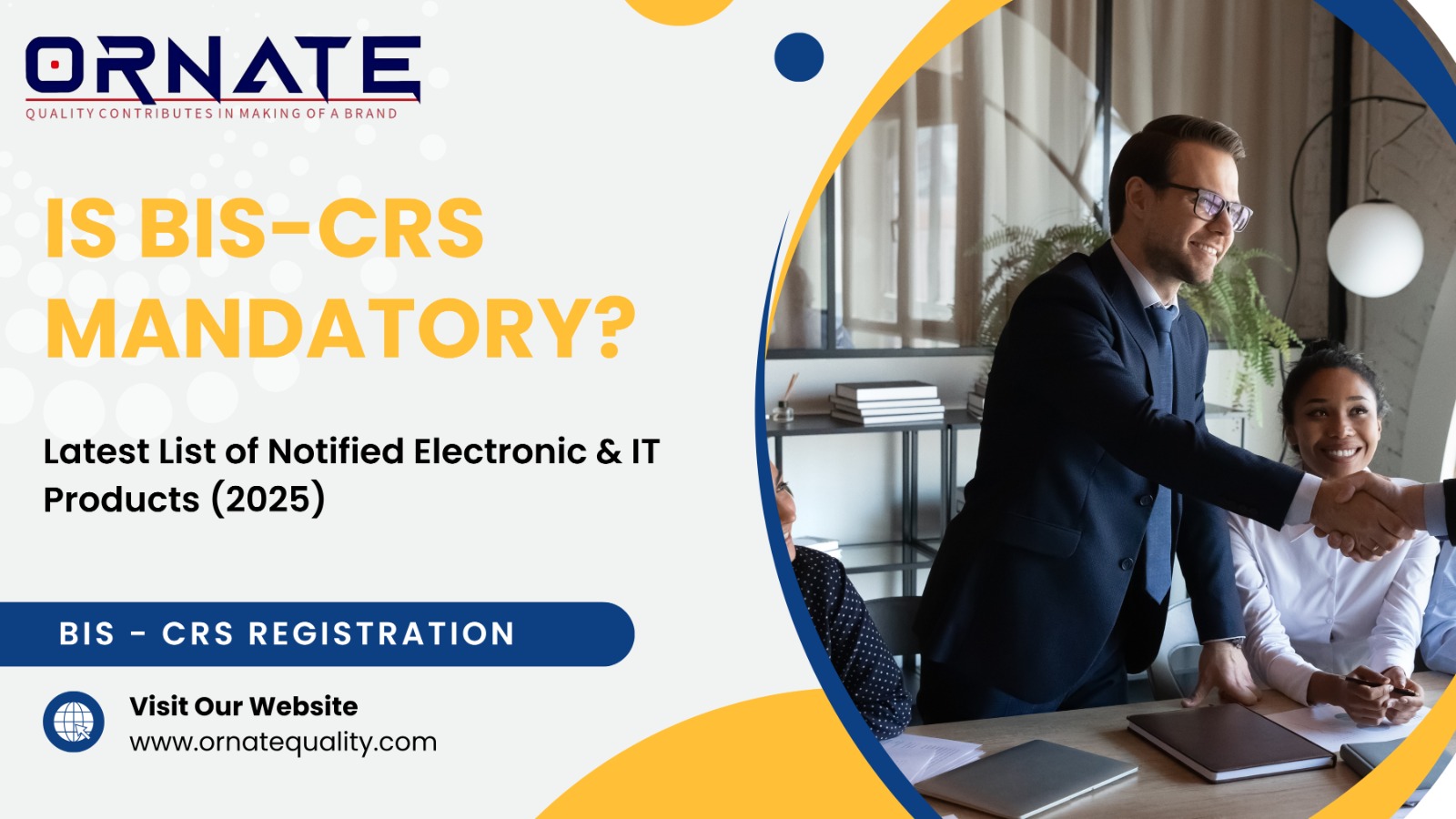 Is BIS-CRS Mandatory? Latest List of Notified Electronic & IT Products (2025)